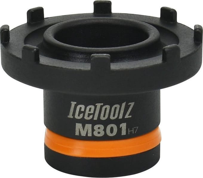 IceToolz Borgring afnemer - Geschikt voor Bosch Active/Performance - Slijtvast Cr-Mo staal - 8-noks ontwerp