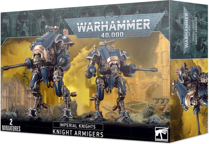 Beeldje Games Workshop Warhammer 40k - Imperial Knights Chevaliers Armiger