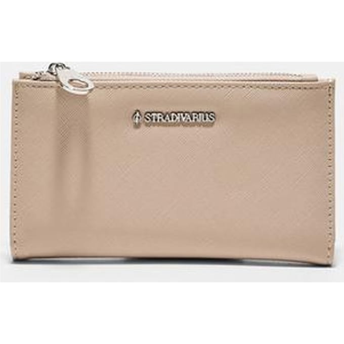 Stradivarius Basis portemonnee met rits  TRANSPARANT OS