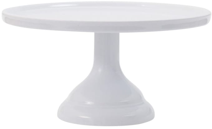 A Little Lovely Company - Taartplateau klein - wit - ø 23,5 cm