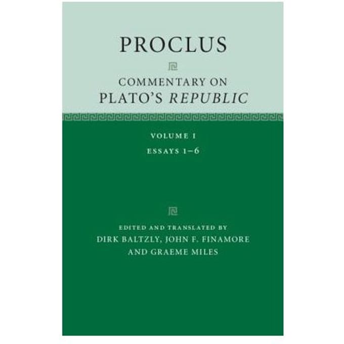 Proclus: Commentary On Plato's Republic: Volume 1