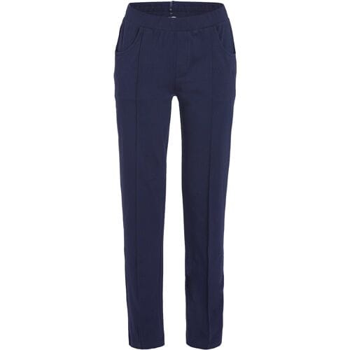 Blauwe chique loungebroek Ringella - Blauw - Maat - 38