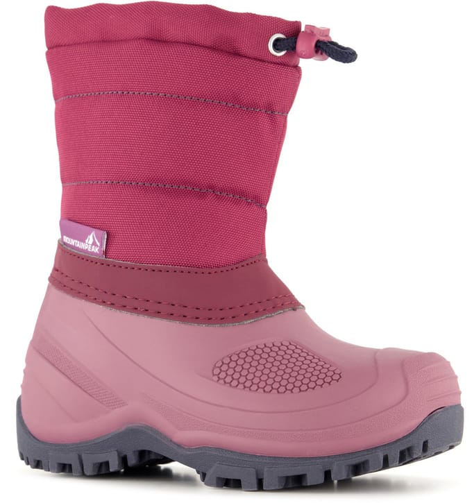 Mountain Peak gevoerde kinder snowboots roze - Maat 27/28 - Moonboots