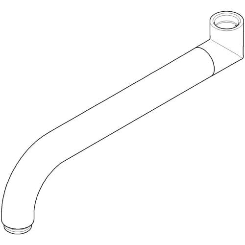 Dornbracht Meta.02 wall spout, Art. 04282507810-00