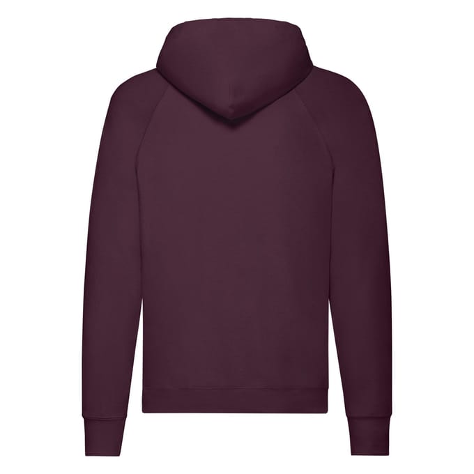 Fruit of the Loom Heren Lichtgewicht Pullover Hoodie (Bourgondië)