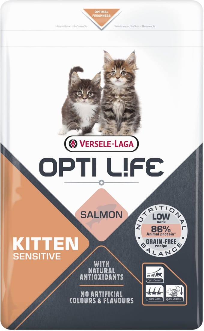 Opti Life Sensitive Kitten - Kattenvoer - 2.5 kg