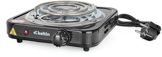 Keltin Draagbare elektrische kookplaat - 1000W - compact en krachtig
