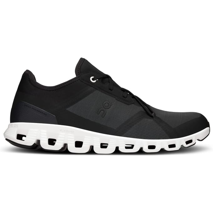 On Cloud X 3 Ad M Black | White Maat: 41 | Hardloopschoenen Outlet | Heren | Zwart