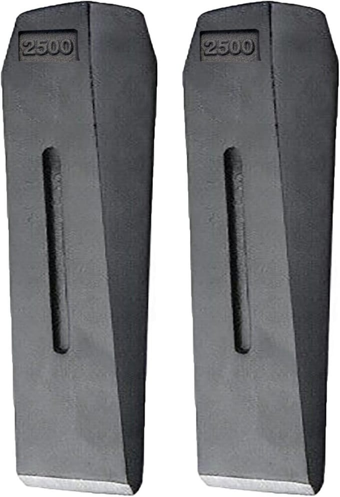 Houtsplijtwig 2,5 KG 10 Inch Voor Houtkloofbijl - Set van 2