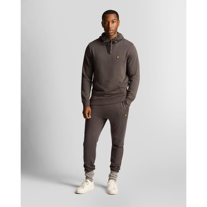 Lyle & Scott Skinny Joggingbroek in Donkergrijs