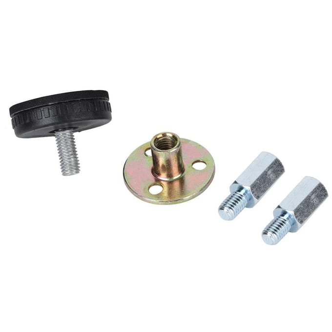 Outil Anti-Vibration Réglable pour Cadre de Lit Fileté Support de Lit Fixe pour Mur de Chambre(Vis 2 pièces )