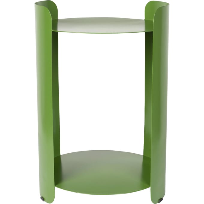 Dutchbone Navagio Bijzettafel Rond 31 cm Metaal Groen