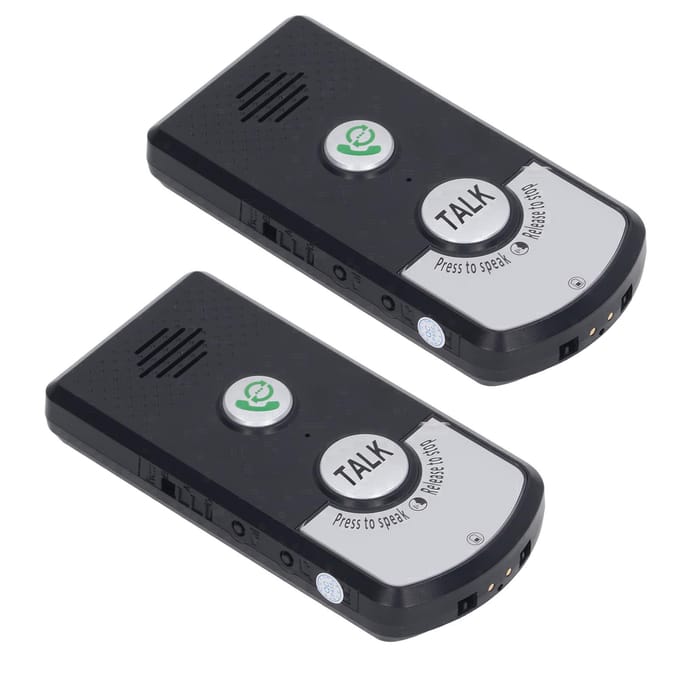 2-weg spraakintercom Super Groot Bereik Draadloze Intercomunicador Regenbestendig Intercom Deurbelsysteem Unit wit