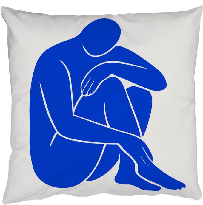 Sierkussens - Kussentjes Woonkamer - 50x50 cm - Lichaam - Abstract - Blauw