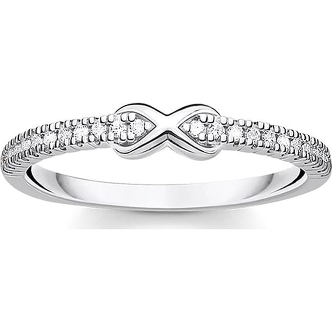 Thomas Sabo Dames-Damesring 925 Zilver 22 Zirkonia 52 Zilver 32017880