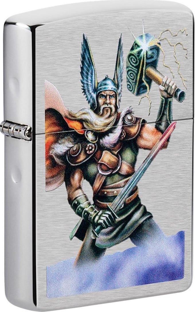 Aansteker Zippo Thor Design