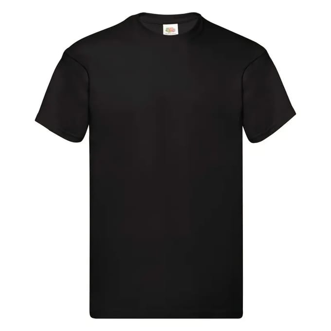 Fruit of the Loom - Original T - Black - L