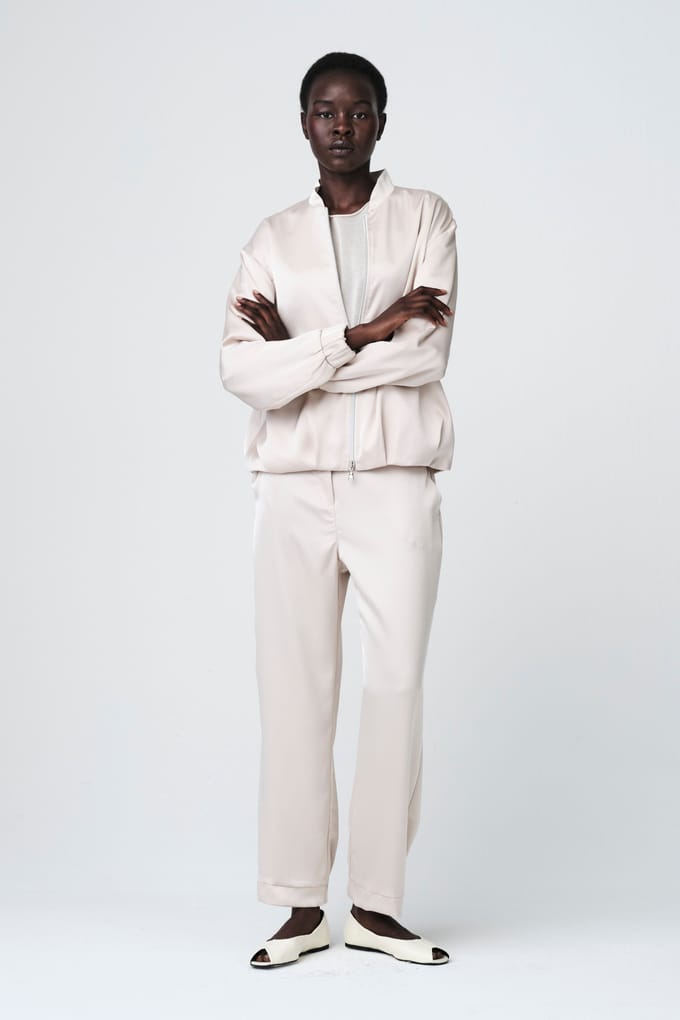 Ripasso saten bomber jacket | Perla - Perla / S