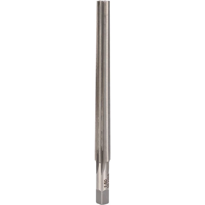 Alésoir Machine Mandrin Acier Rapide Queue Cylindrique Broche Conique Outil de Quincaillerie 10mm