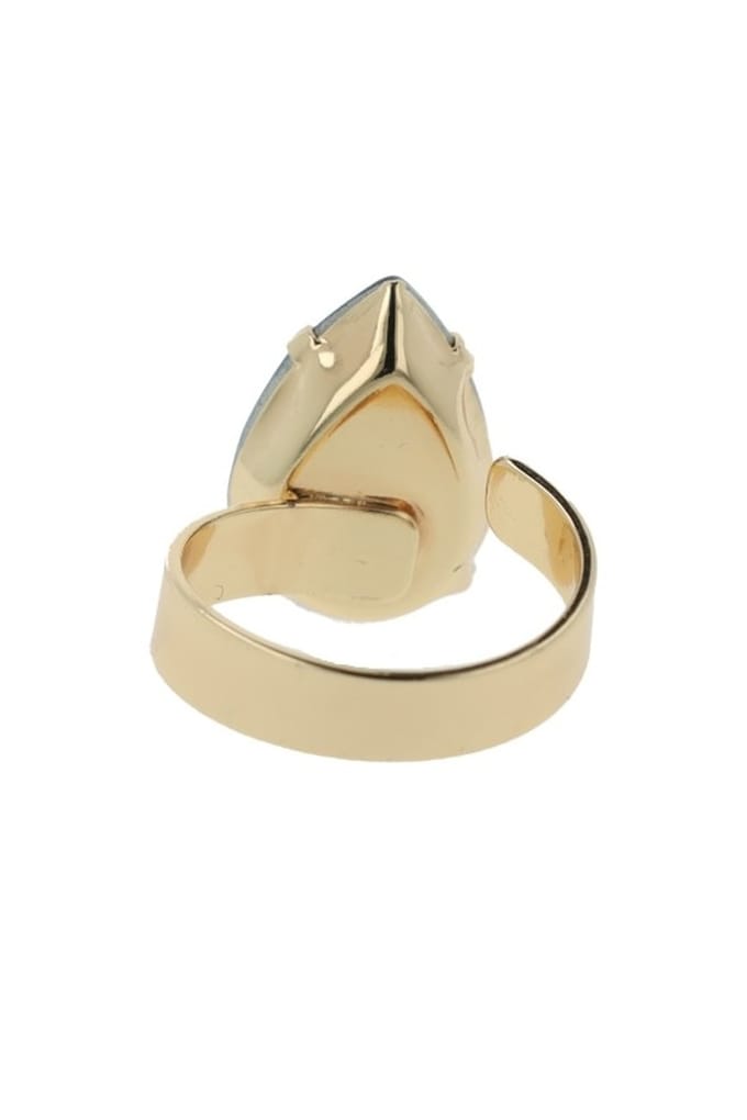 OTAZU Classic Drop Ring Emerald Größe: OS | Ringe Outlet | Damen | Grün