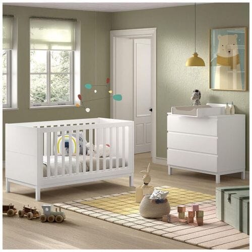 Jaxx 2-delige peuterkamer Eva White unisex