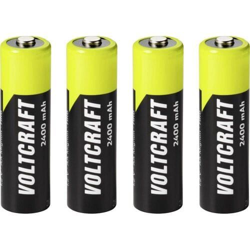 VOLTCRAFT Oplaadbare AA batterij (penlite) NiMH 2400 mAh 1.2 V 4 stuk(s)