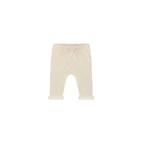 Prénatal newborn broek dubbeldoek Beigebrown 56 unisex