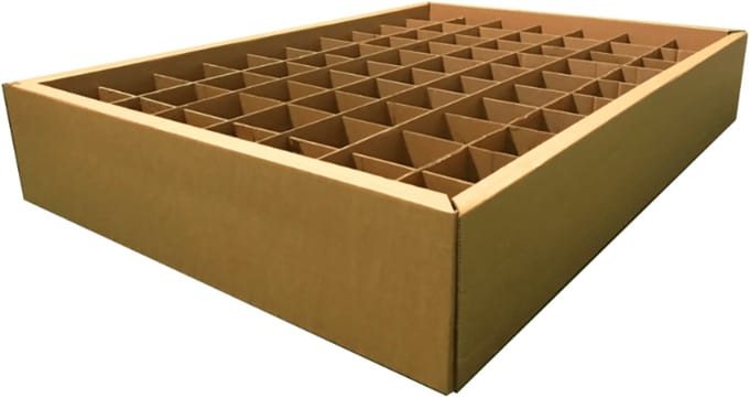 Kartonnen bedframe - 200 x 200 cm - Tot 200kg per m2 - Kartent