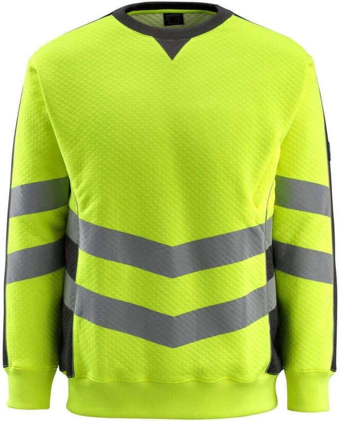 Mascot Safe Supreme Sweatshirt 50126-932 - Hi-Vis geel/zwart - 2XL