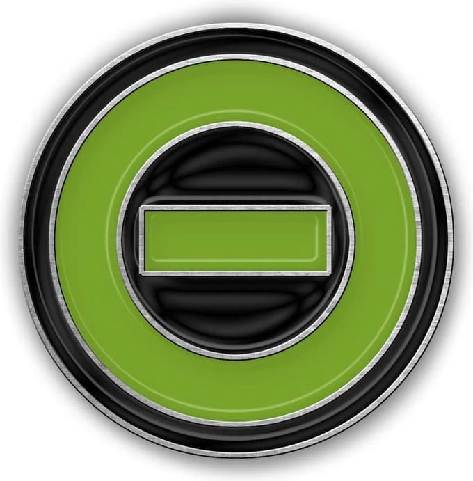 Type O Negative - Negative Symbol - ijzeren pin