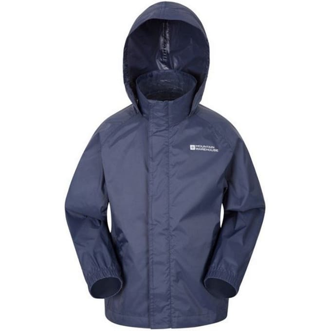 Mountain Warehouse Pakka Waterdichte Jas voor kinderen/Kinderen (Donkerblauw)