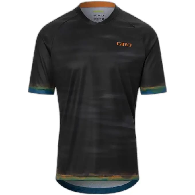 Giro Roust Korte Mouw Wielertrui Zwart XL Man