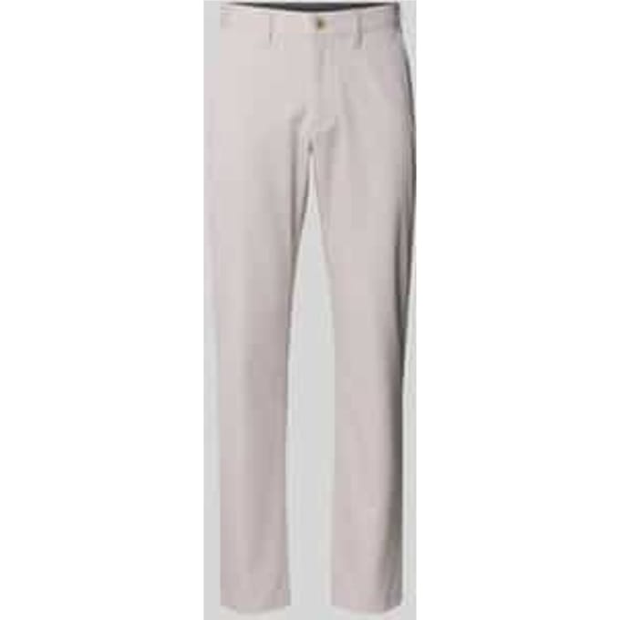Regular fit broek met achterzakken