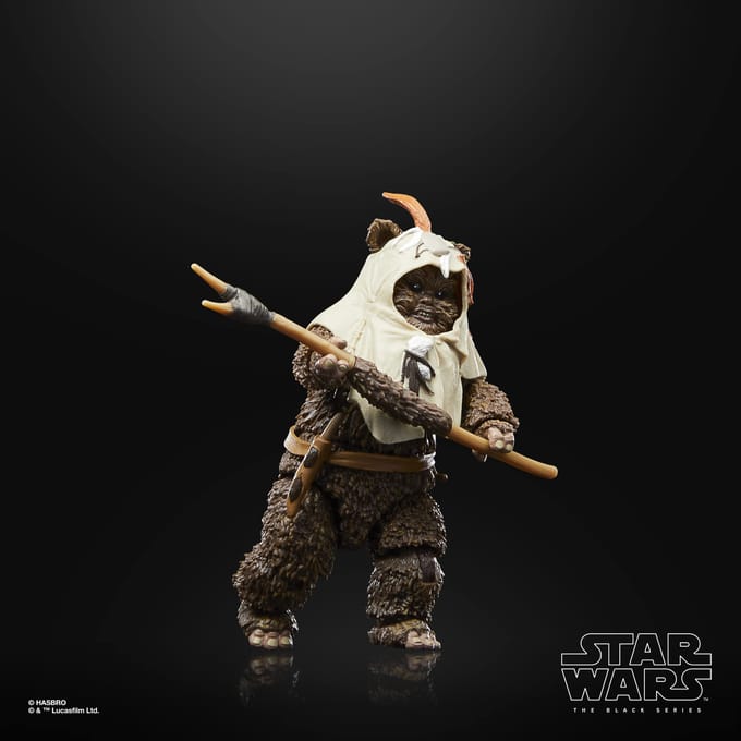 Hasbro Star Wars Actiefiguur Paploo 15 cm Episode VI 40th Anniversary Black Series Multicolours