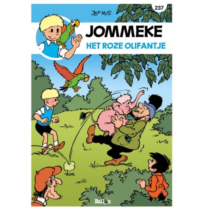 Het Roze Olifantje - Jommeke Strip - Nieuwe Look