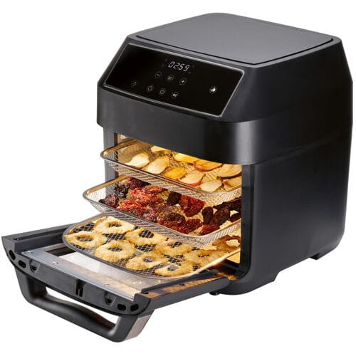 SILVERCREST® KITCHEN TOOLS 9 in 1 Hetelucht Friteuse - Vermogen: 1800 W - Capaciteit: max. 750 g - Temperatuur: 40-200 °C