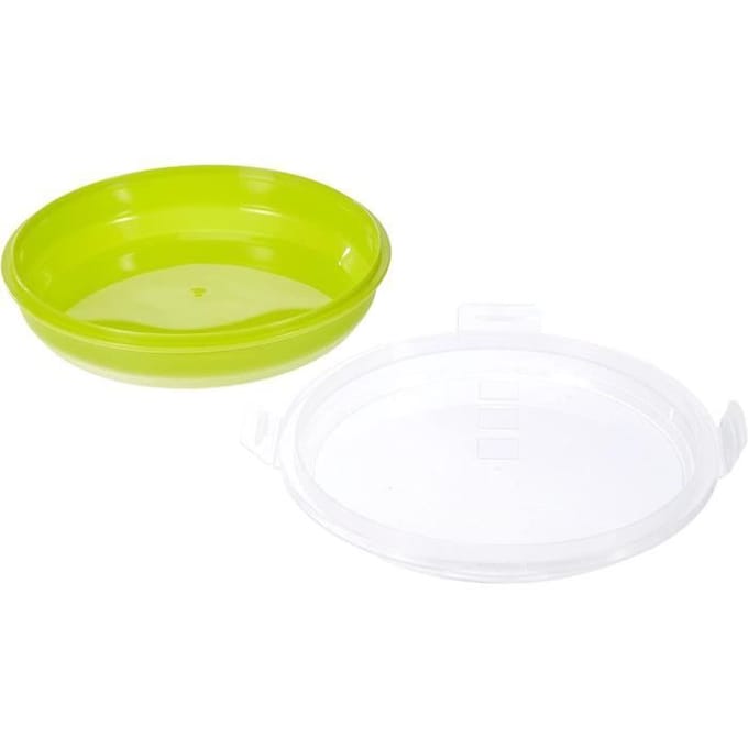 Boite à tortilla - IBILI - Diam 21,5 cm - Plastique - Vert - Design contemporain