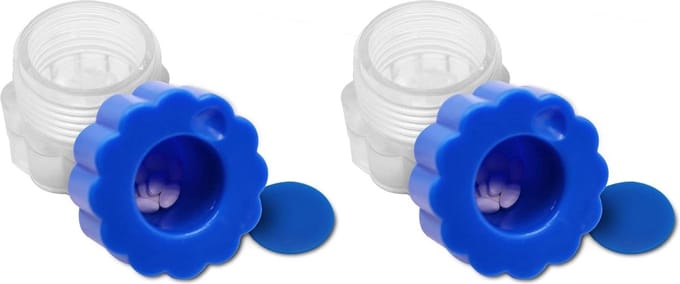 ComfiCare® Pillenvergruizer 2 stuks - Pillenmaler - Tabletvergruizer - Pil crusher - Tablet Vergruizer - Blauw
