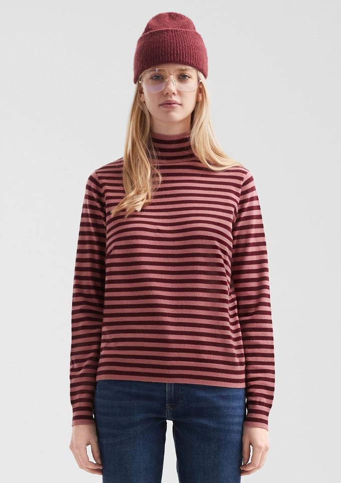 Q/S designed by - Dames pull - Maat M - Vrouwen - Roze - Viscose