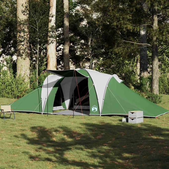 vidaXL - Koepeltent - 6-persoons - waterdicht - groen
