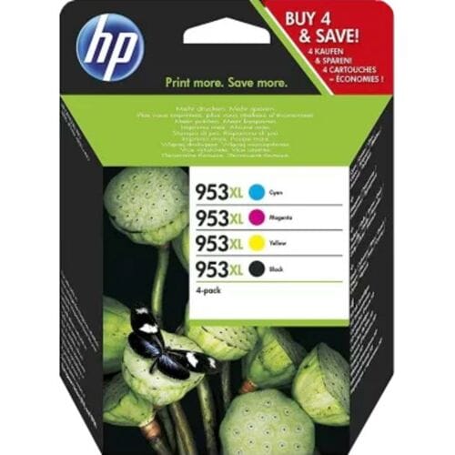 HP Inktcartridge 953XL (3HZ52AE) 4-kleuren Multipack Hoge capaciteit