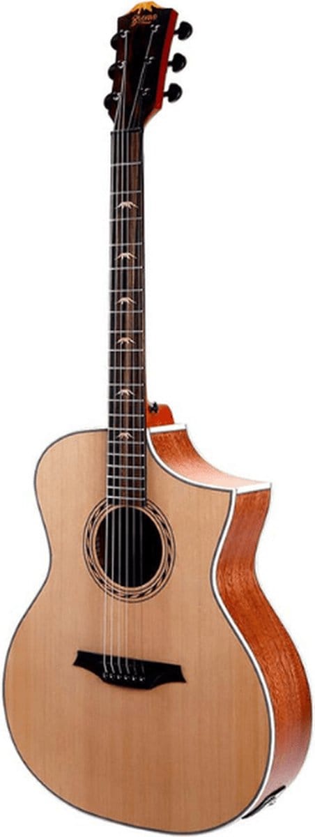 Bromo BAA4CE Auditorium Elektro-Akoestische Gitaar Satijn