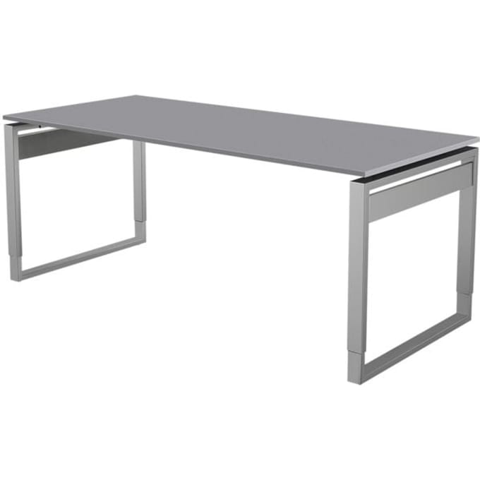Bureau Workspace 180cm grijs hoogte verstelbaar
