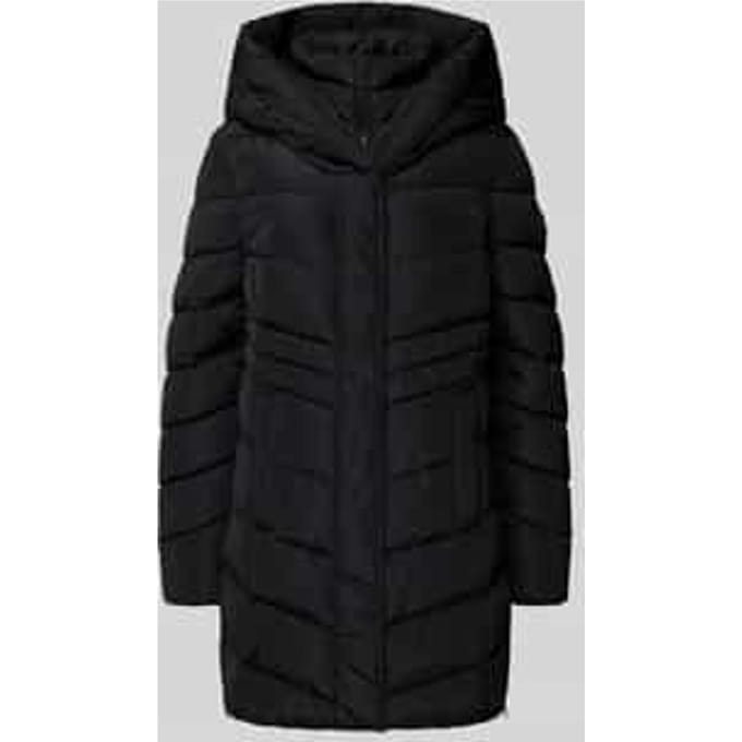 Tom Tailor - Pufferjas in 2-in-1-look - Maat L - deep black
