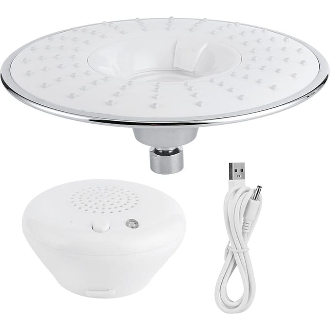 G1/2 Huishoudelijke Muziek Douchekop voor Bluetooth Functie Badkamer Accessoire gray