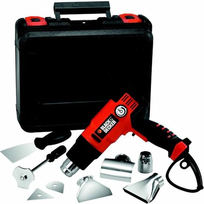 BLACK+DECKER KX2200K Heteluchtpistool - 2000W - Oranje/zwart