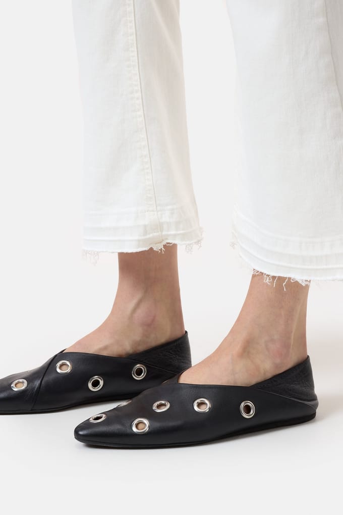 Closed Hi-sun Ivory Größe: W30L34 | Ausgestellte Hosen Outlet | Damen | Weiß