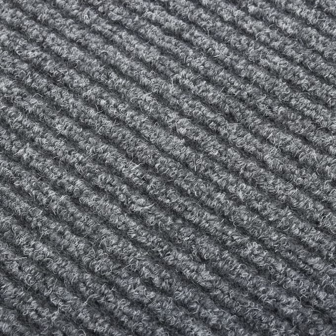 vidaXL - Droogloopmat - 100x300 - cm - grijs