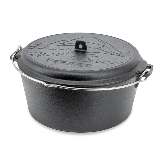 Petromax Dutch Oven Essential Line 7,5 Liter Pot Met Multifunctioneel 1,5 Liter Deksel