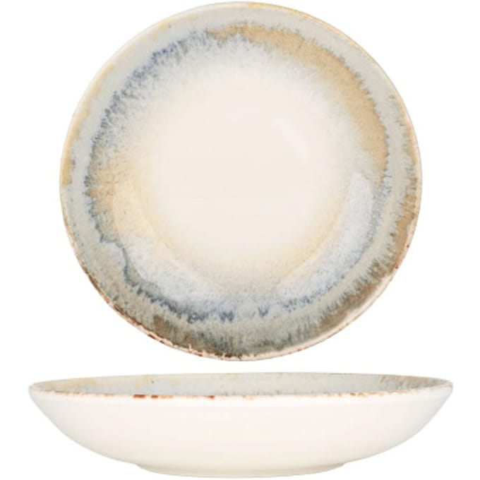 Bonna Diepbord - Knidos - Porselein - 23 cm (1000cc) - set van 6